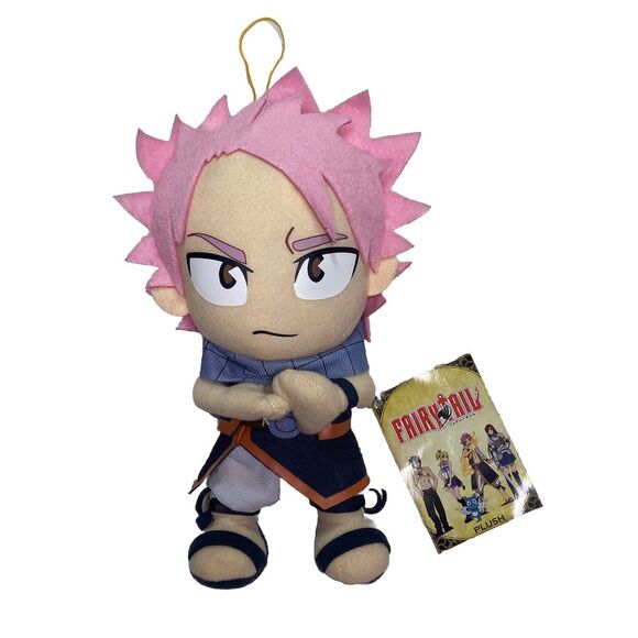 Fairy Tail 9" Natsu Dragneel Dragon Slayer Season 5 Anime Plush Doll - Picture 1 of 4